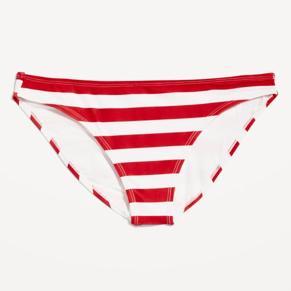 NWT OLD NAVY High-Waisted Classic Bikini Swim Bottoms Color: American Flag - Picture 1 of 6